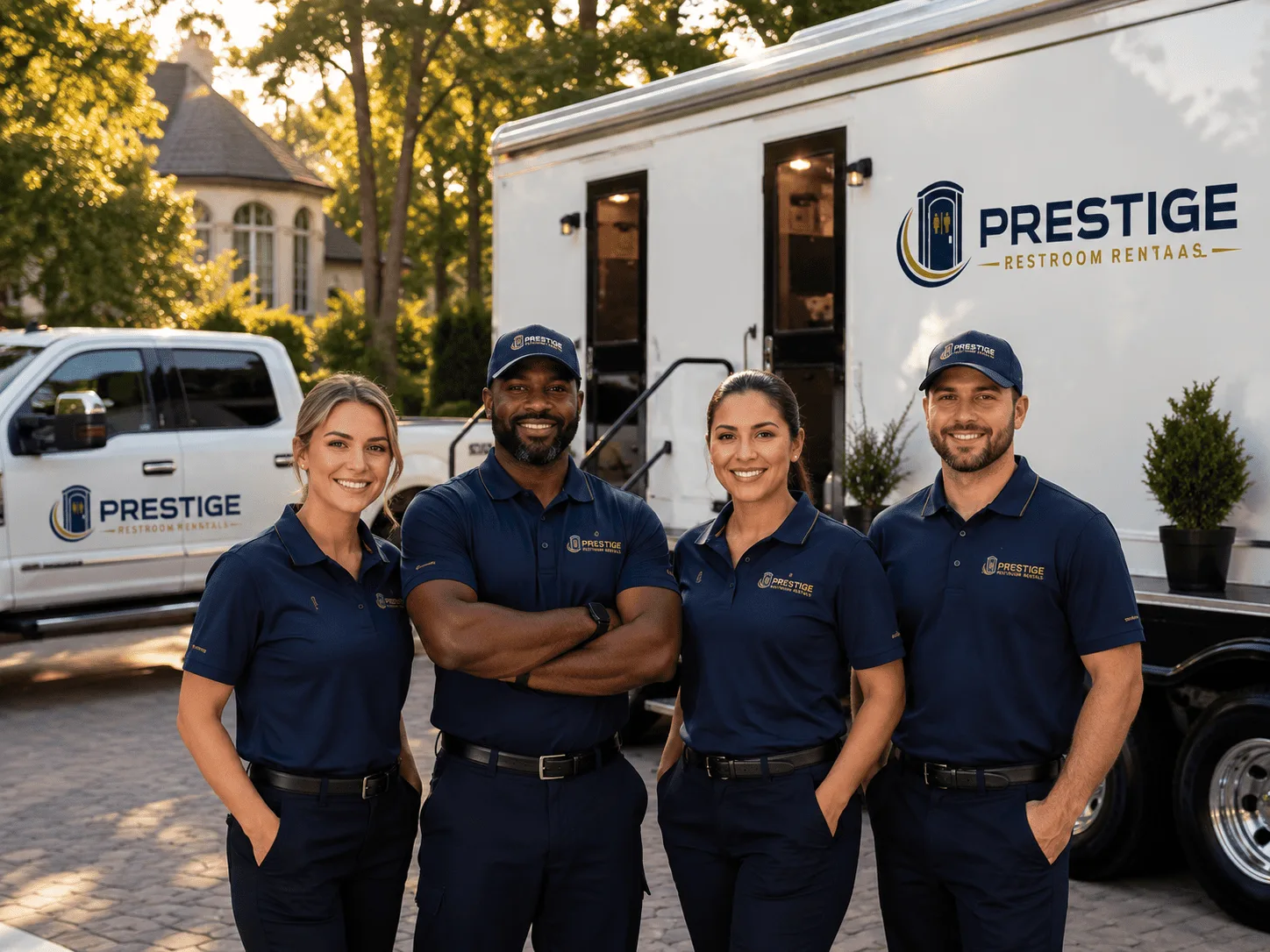 Trusted Luxury Portable Restrooms company in Farrell, PA